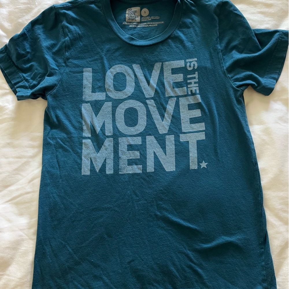 TWLOHA Teal Shirt